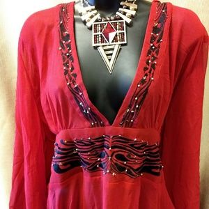 Sexy & Beautiful Sheer Blouse